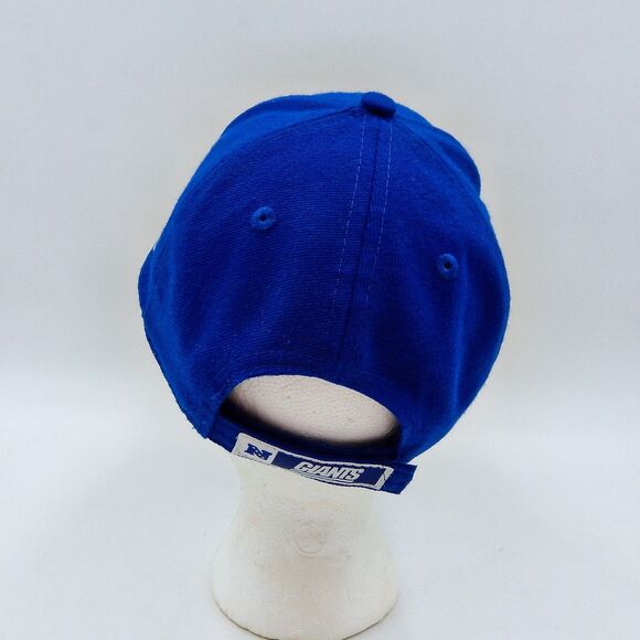New Era Mens Hat Blue Strapback NFL New York Giants 9Forty Football Cap - Picture 4 of 13